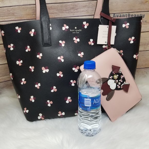 Kate Spade Large Pup Puppy Dog Reversible Tote New - Picture 9 of 15